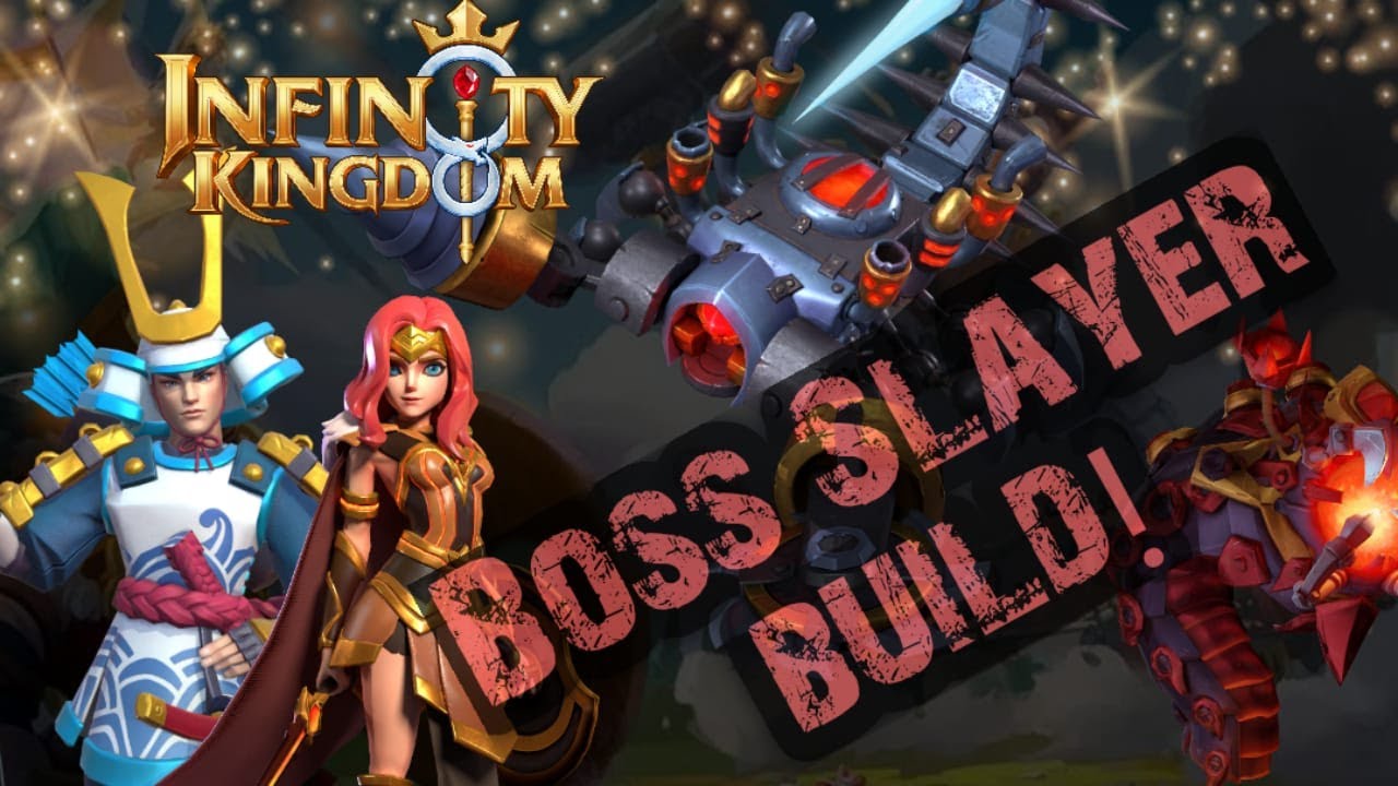 ALL BOSSES ONE HIT! Boss slayer build - Infinity Kingdom - YouTube