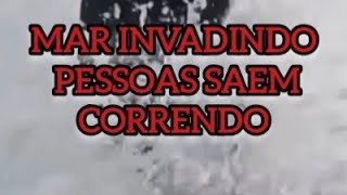CICLONE EXTRATROPICAL PROVOCA FORTE RESSACA E MAR INVADE CIDADES DO SUL DO BRASIL