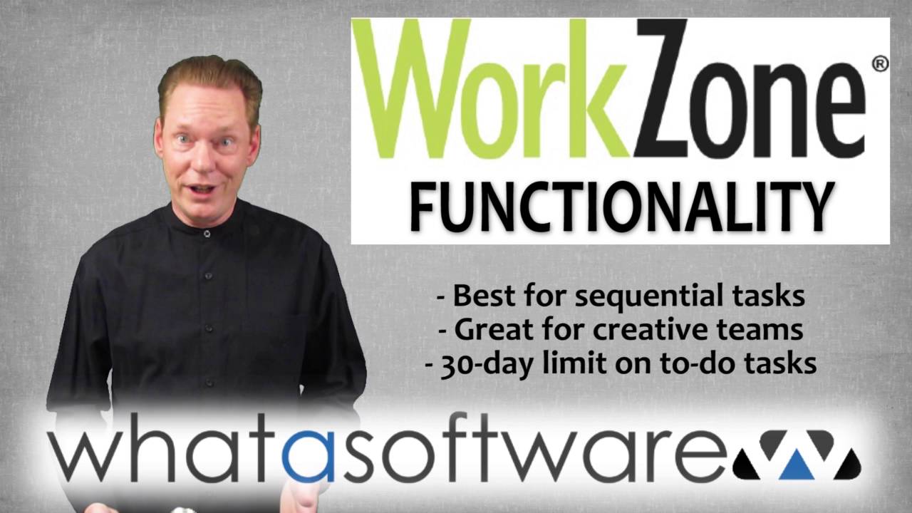 Work Zone Software WorkZone Review - Project management software review - YouTube