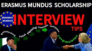 Erasmus Mundus Scholarship Interview Tips (A 2026 GUIDE) @JosephOGUNSETIRE