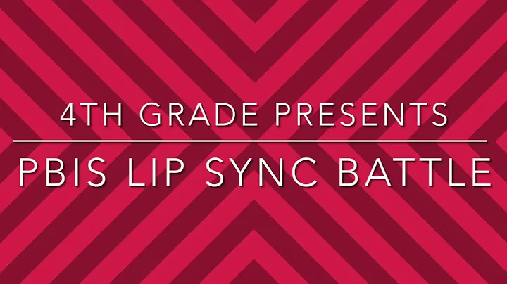 4th Grade Lip Sync Battle 2021