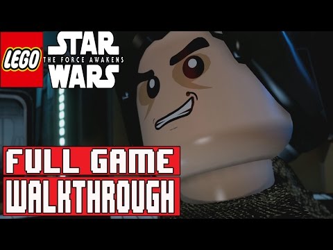 LEGO Star Wars The Force Awakens Full Movie All Cutscenes. 