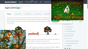 Apple and Orange - HackerRank Solution Java