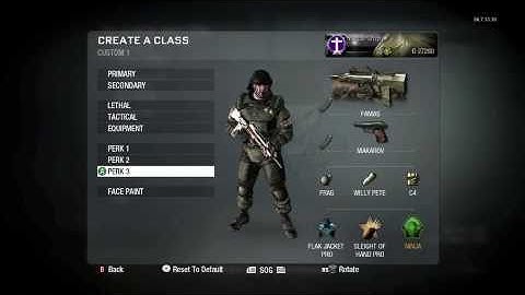 Black Ops: Domination Class Setup Guide