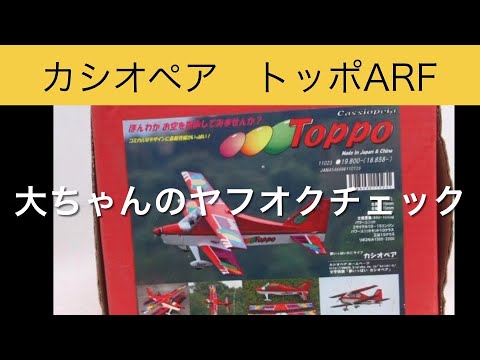 ✈️RC plane Cassiopeia Toppo ARF, etc. Dai-chan's Yahoo! Auctions