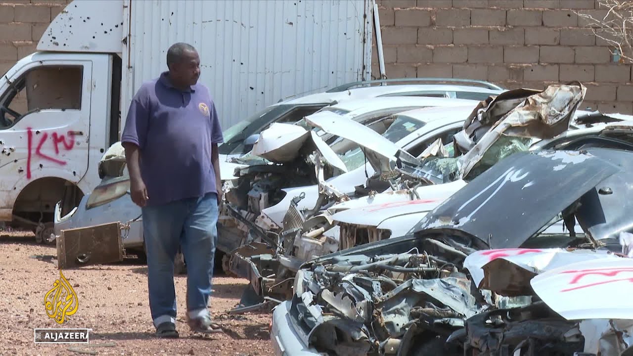 سُرقت عشرات الآلاف من المركبات في السودان خلال النزاع