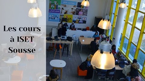 Découvrir les cours à ISET Sousse