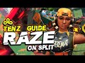 How to play RAZE like C9 TenZ - Mechanics, Tips & Strategies | VALORANT Agent Guide - Raze on Split
