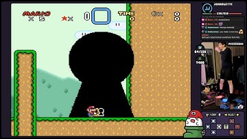 GameStomp || Super Mario World Romhack: Learn 2 Kaizo w/ DDR Dance Pads | PART 7