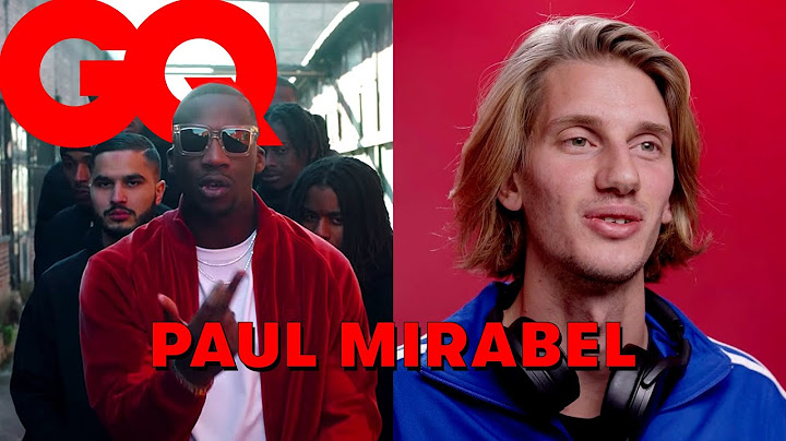 Paul Mirabel juge le rap français : SDM, MHD, Moha MMZ... | GQ