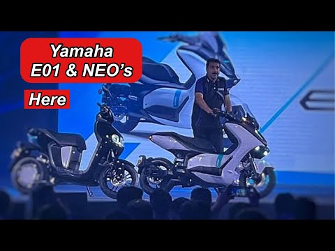 Finally Here is Yamaha Electric Scooter’s : E01 & NEOS ( Range ? ) | Launch Date ?