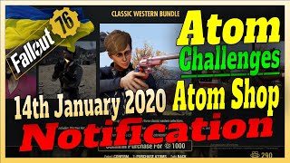 Fallout 76 Tuesday Atoms Shop offers us Western Week! Cowboy Style! Are you Hyped or not?