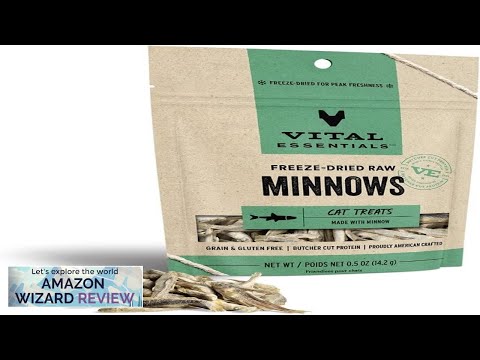 Vital Essentials Freeze Dried Raw Cat Treats Minnows Treats 0.5 oz Review