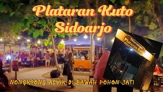 Plataran Kuto Sidoarjo || Nongkrong Asyik di Bawah Pohon Jati || Rute+review