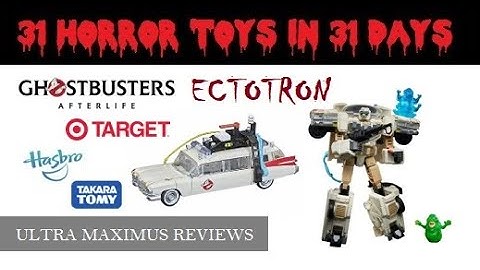 🎃 Ectotron Transformers Ghostbusters Afterlife Target Exclusive 31 Horror Toys in 31 Days