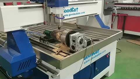 GoodCut Multifunction CNC Router with Rotary Device Weihong Control System for Wood Marerial Sale