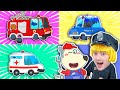 Let&#39;s Repair Fire Truck, Police Car and Ambulance Song 🚨🚓 + More Best Kids Songs by Wolfoo Family