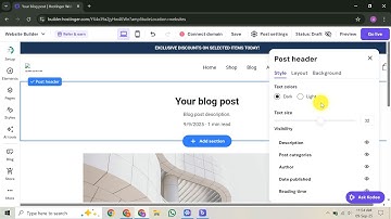 How to Create Blog Post on Hostinger