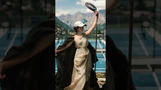 Combination of Renaissance painting with fashion and modern lifestyle.   #RenaissanceStyle
