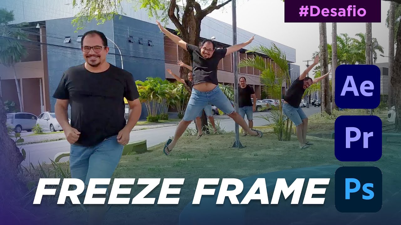 Como fazer o efeito FREEZE FRAME? - Premiere, After Effects e