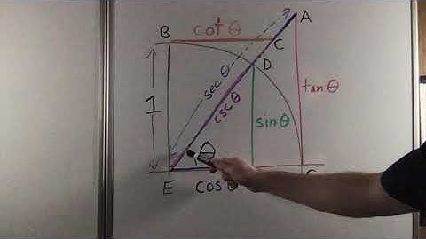 Why do Trig Functions Have Those Names?