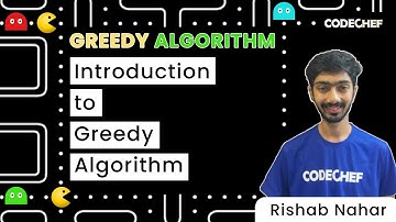 Introduction to Greedy Algorithm | Part 1 | Greedy Algorithms | CodeChef Tutorials