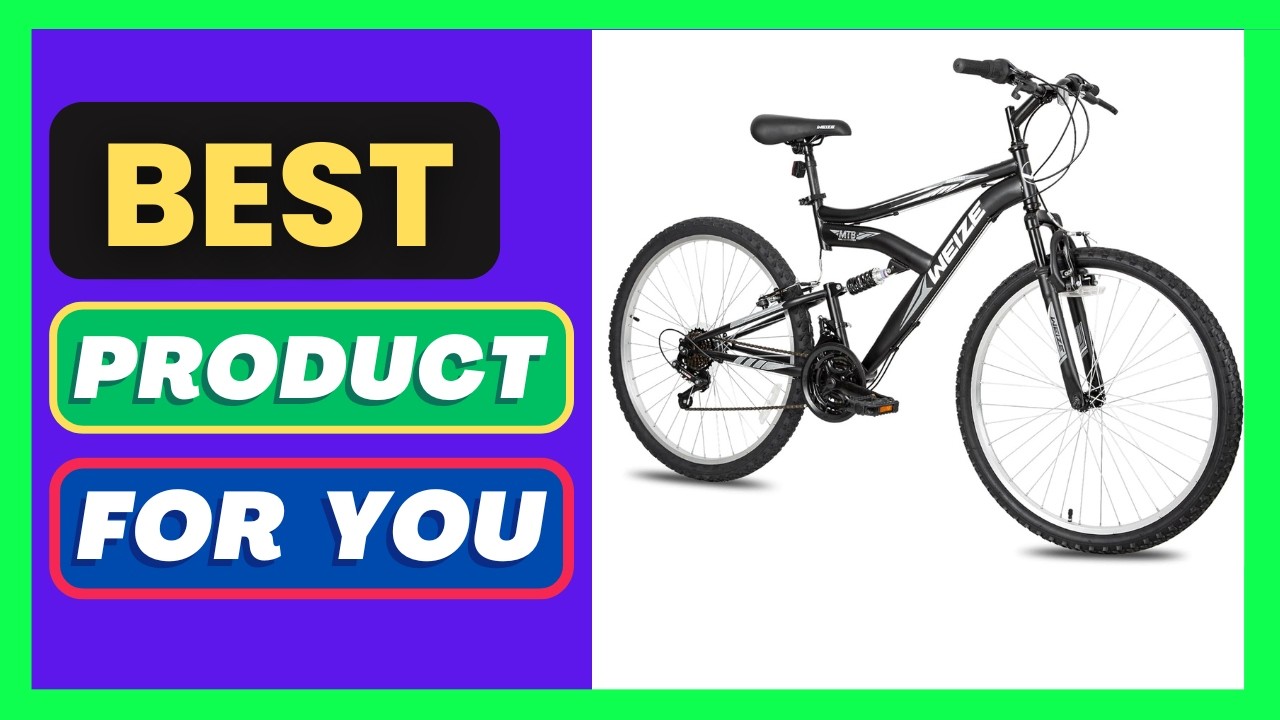 WEIZE Mountain Bike, 26/27.5 inch Outdoor Cycling Bike,18-Speed/High-Carbon Steel