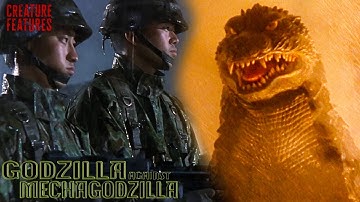 Godzilla Emerges From A Storm | Godzilla Against Mechagodzilla | Creature Features