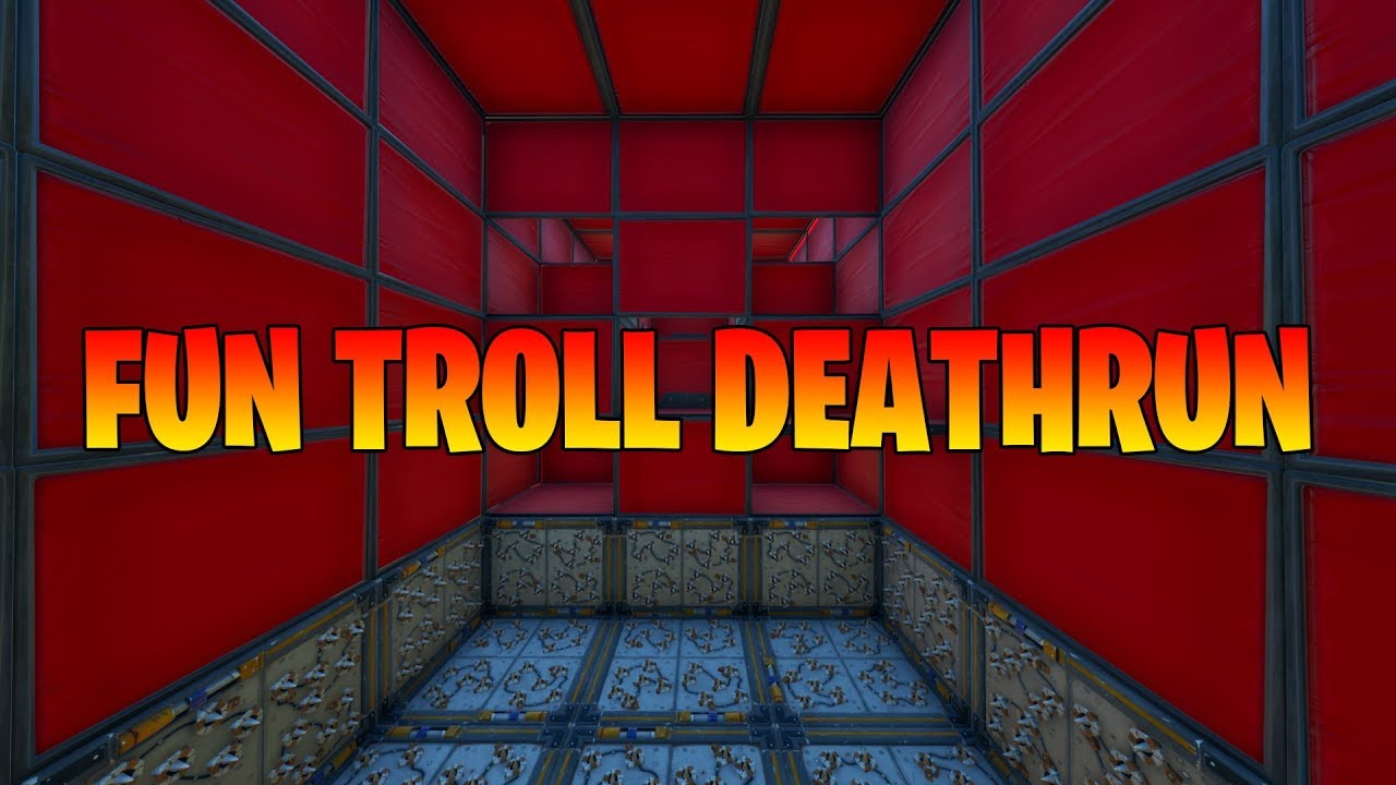 Fun Troll Deathrun (Fortnite Creative Map + Code) YouTube