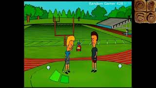Beavis plays a bit of golf  Beavis and Butthead Do U PC Game