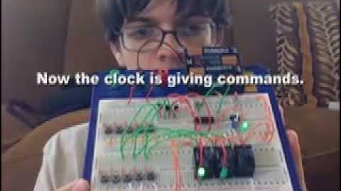 Clock Test for Relay Computer