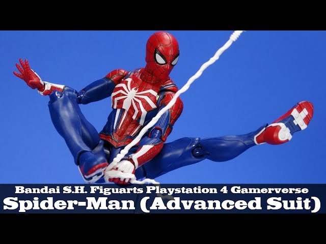 New SHF S.H.Figuarts PS4 Marvels Spider-Man Far From Home Advanced Suit Box  Set