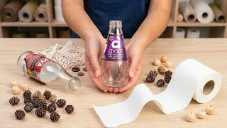 Don't throw away the soda bottles; look, I've turned them into something cute!