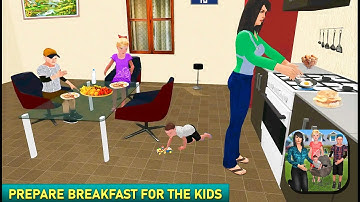 Virtual Single Mom Simulator: Family Mother Life - Gameplay Walkthrough #1