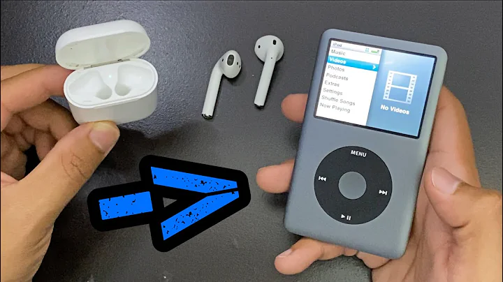 HOW to Connect AIRPODS to iPod Classic 6th & 7th GEN!!