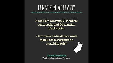 How many socks do you need to pull out to guarantee a matching pair?