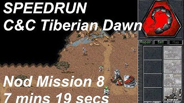SPEEDRUN: C&C Tiberian Dawn - Nod mission 8 (Option A)