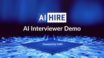 Watch AI Conduct a Real Job Interview — The Future of Hiring Is Here!
