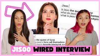 Jisoo Answers the Web's Most Searched Questions | WIRED - BLACKPINK REACTION