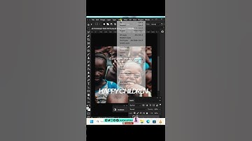 Remove text from image #shorts #photoshop