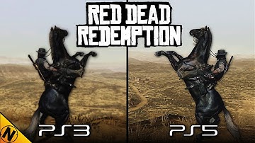 Red Dead Redemption [PS5] vs [PS3] | Directe vergelijking