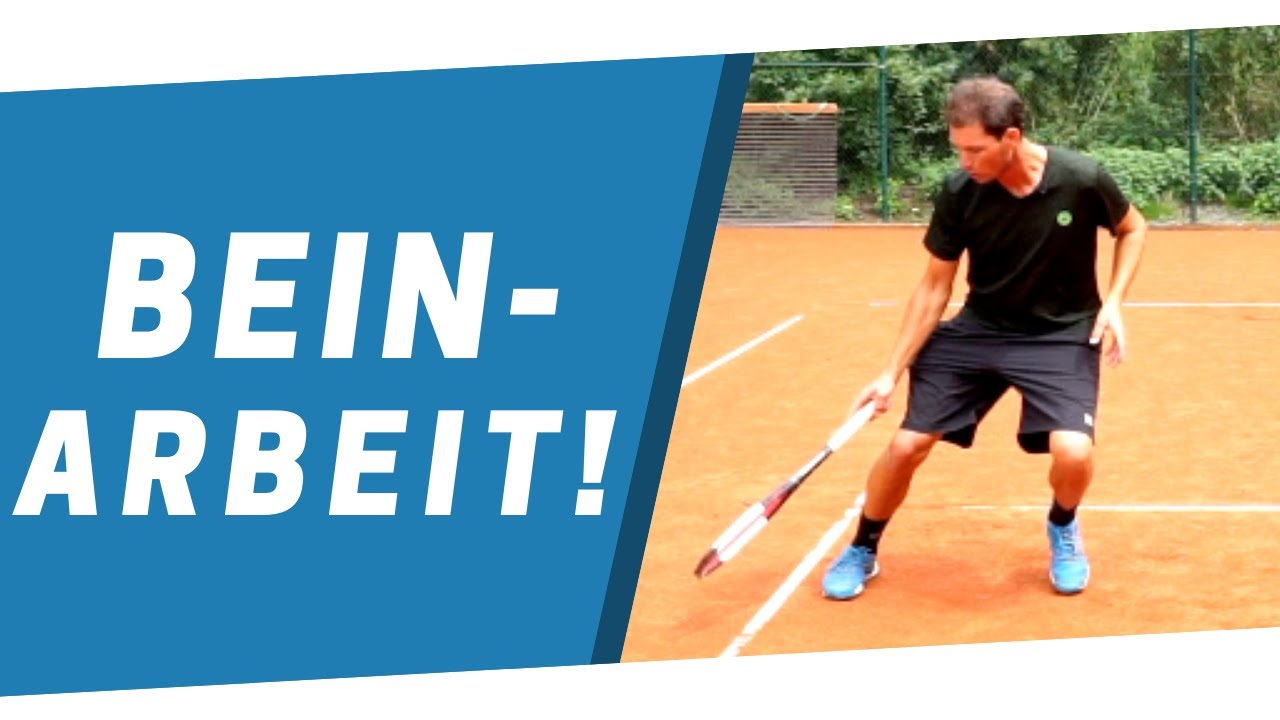 Die besten Tennis Beinarbeit Übungen!
