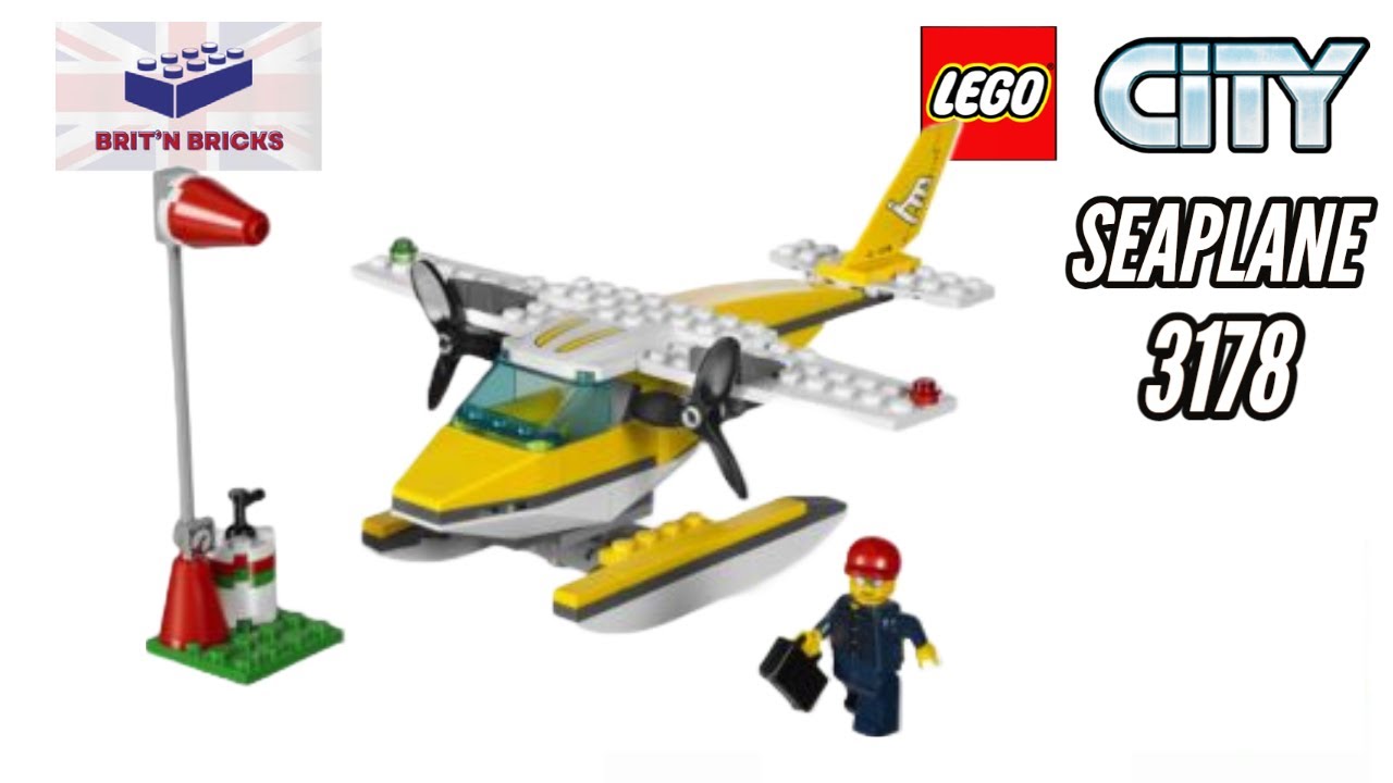 How to Build Lego City Seaplane set 