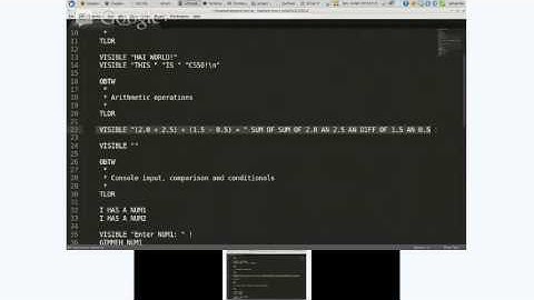 CS50 Project: LOLCODE interpreter