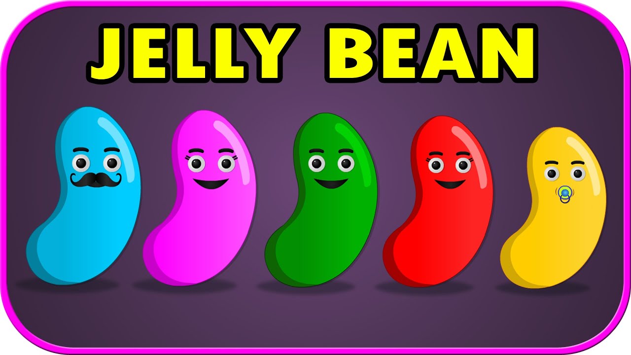 Jelly Bean Finger Family | Finger Family Nursery Rhymes | Jelly Bean