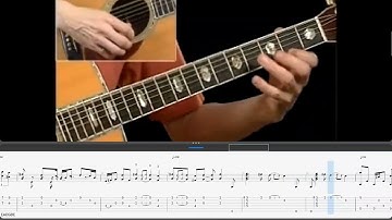 Steve Howe - Masquerade (from Interactive CD-ROM). Synchronized tab with video.