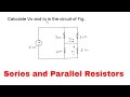 Series and parallel resistors  calculate vo and io in the circuit of fig  circuit analysis