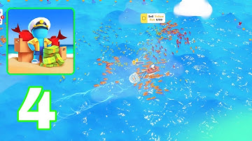 Fish Mish - Gameplay Walkthrough Part 4 - Deep Sea Catch & Upgrade (Android, iOS)