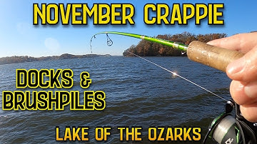 November Crappie Fishing | Lake of the Ozarks