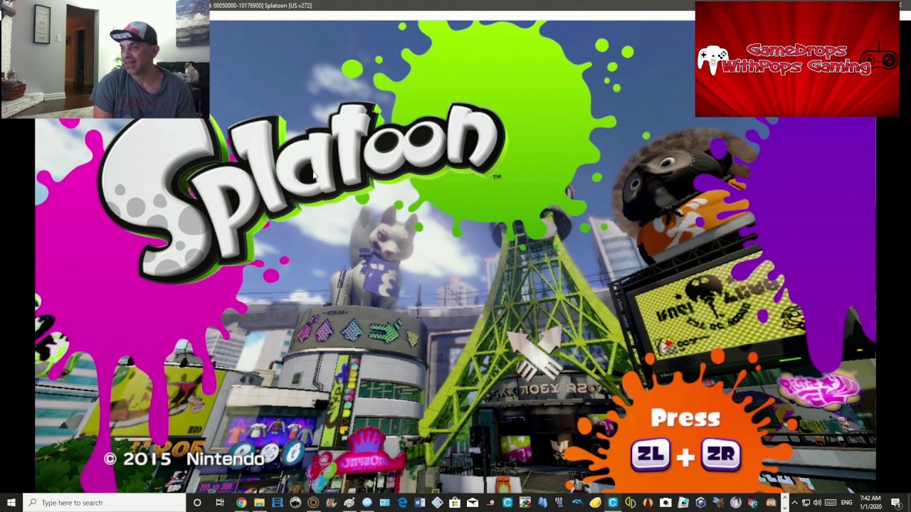 Lets Play Splatoon Campaign Mode Cemu Wii U Emulator 1.16.1 Fun Run Pt